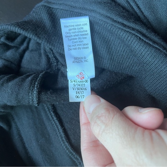 Athleta Mid-Rise Straight Leg Modal Blend Sweatpant Joggers Size XXS - Picture 7 of 10